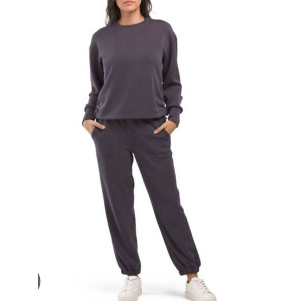 Bailey/44 $275 | Softest Sweatshirt & Jogger 2pc Set gray XS NEW